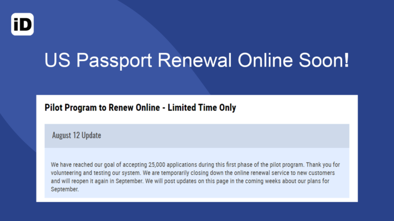 How To Renew Us Passport Online Smartphone Id