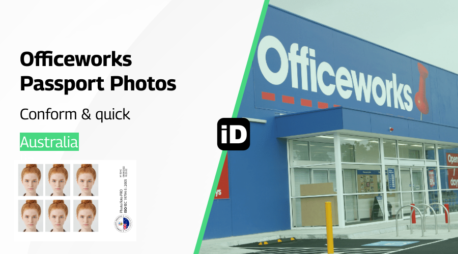 Officeworks Passport Photos  