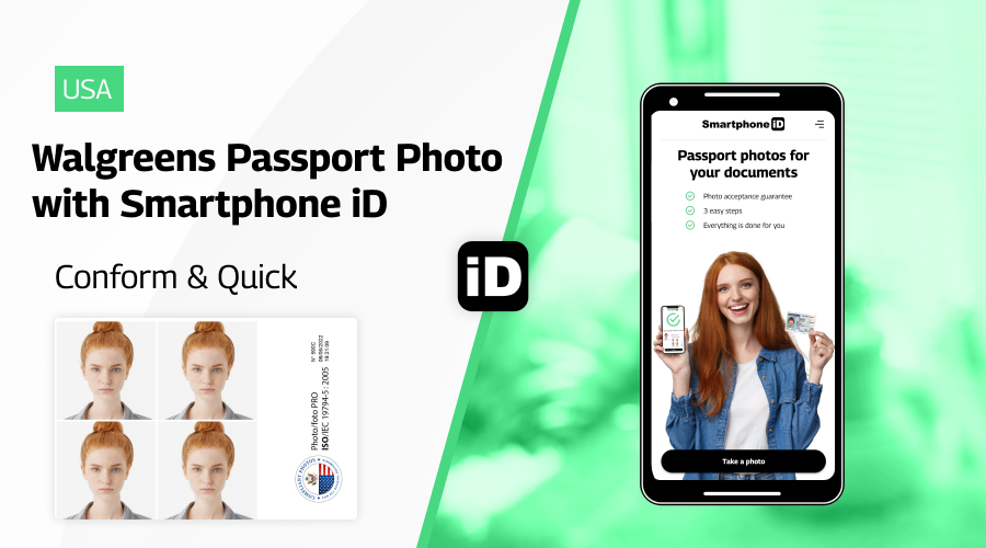 walgreens passport photo with smartphone iD