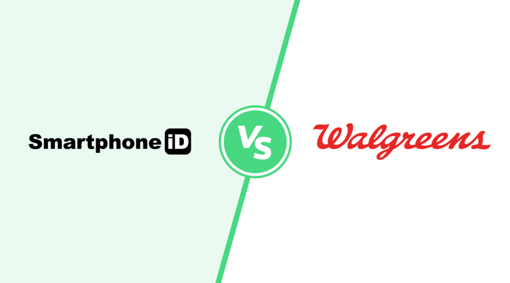 Walgreens Passport photo VS smartphone iD