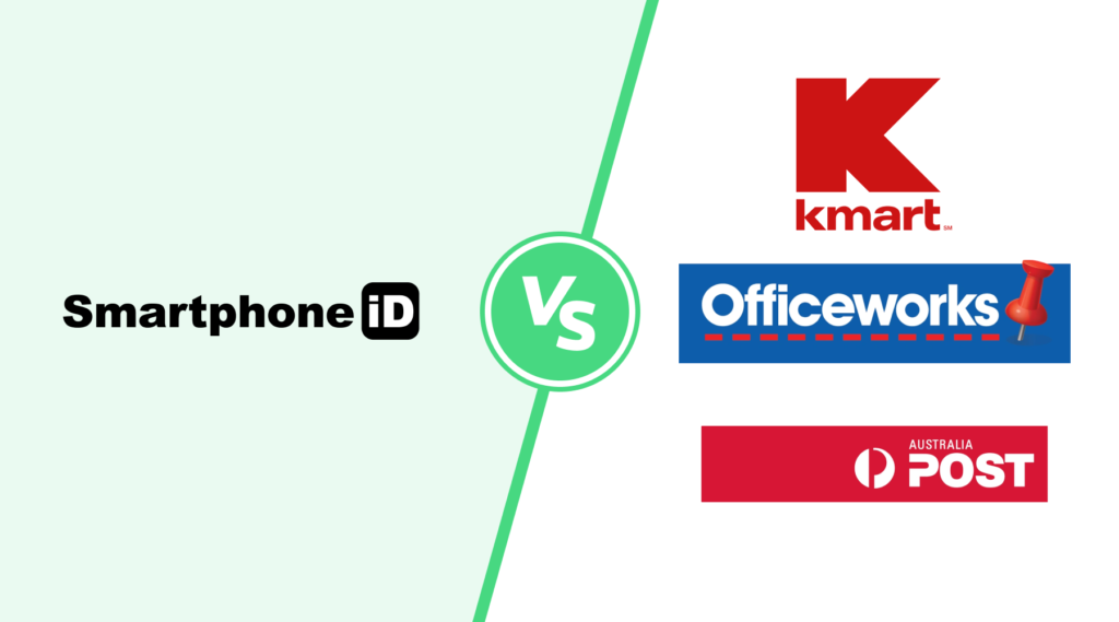 officeworks kmart australia post vs smartphone iD