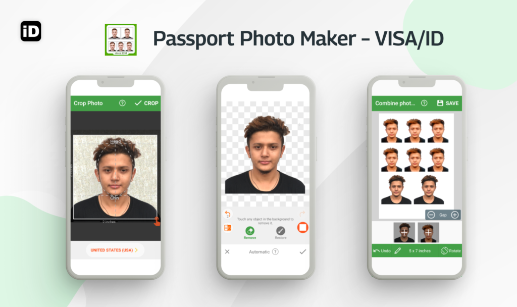 Passport Photo Maker – VISA/ID