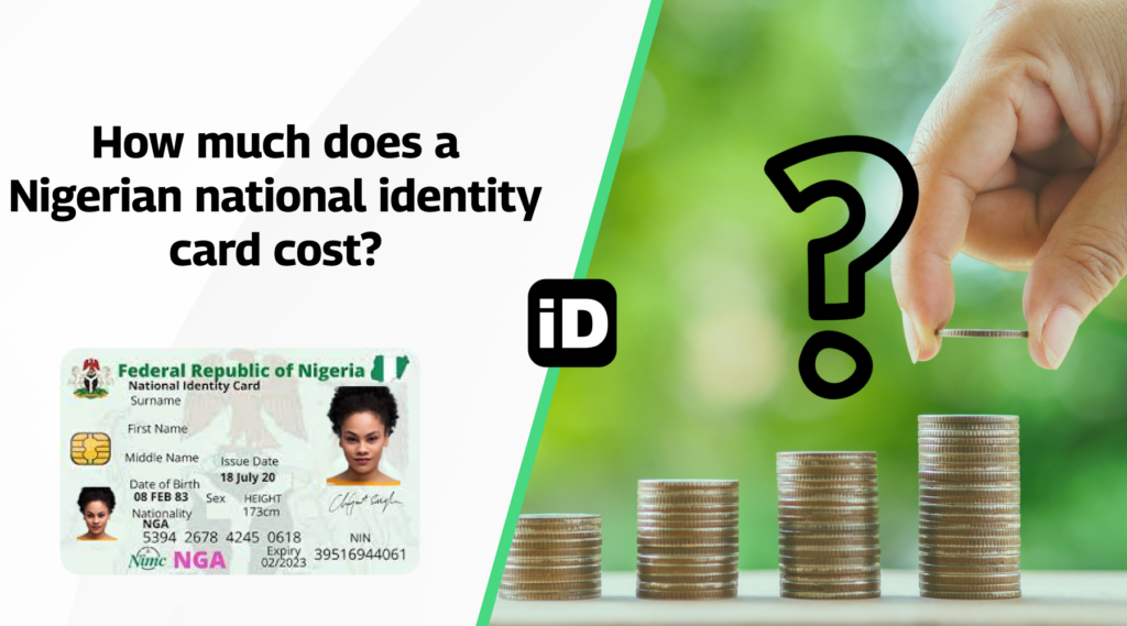 Nigerian national identity card COST