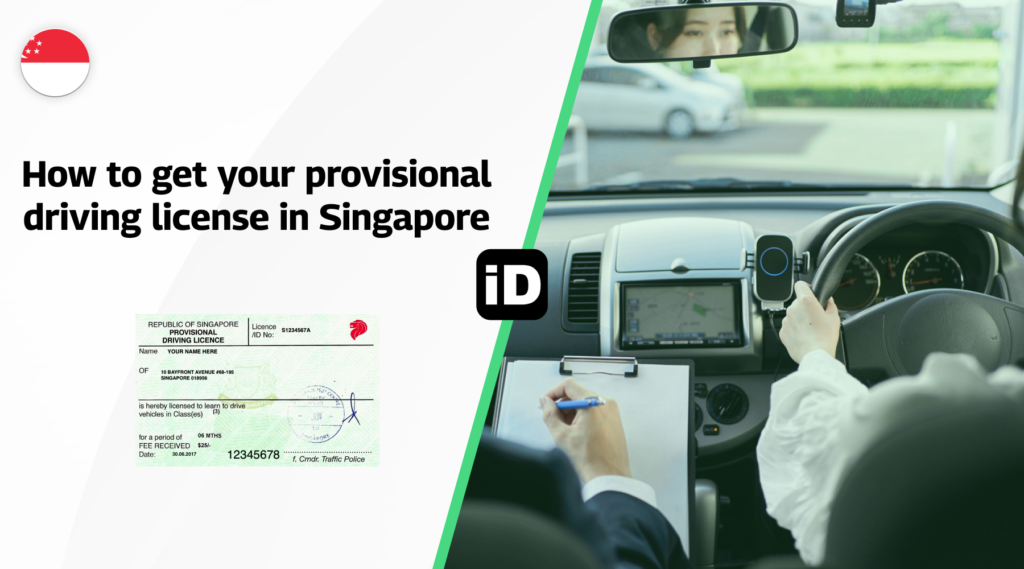 provisional driving license in Singapore