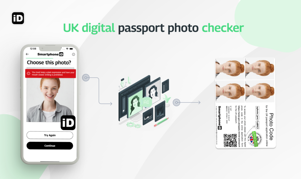 UK digital passport photo checker